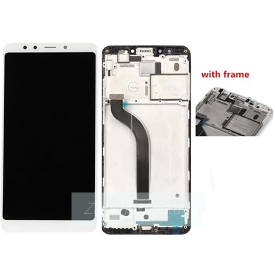 Дисплей для Xiaomi Redmi 5 + тачскрин + рамка (белый) ORIG 100%