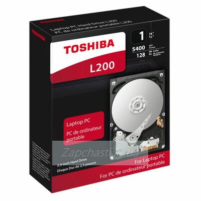 Жесткий диск 1000GB TOSHIBA L200(HDWL110EZSTA) 5400/128mb