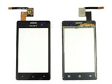 Тачскрин для Sony ST27i Xperia Go, чёрный, оригинал (Китай)