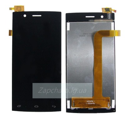 Дисплей для Fly FS451 + тачскрин (черный)