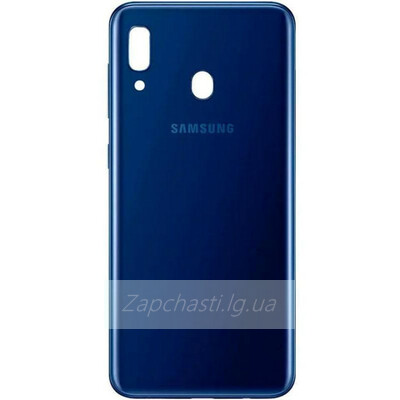 Задняя крышка для Samsung A205F (A20) (синий)