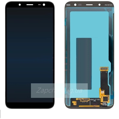 Дисплей для Samsung J600F/DS Galaxy J6 (2018) + тачскрин (черный) ОРИГ100%