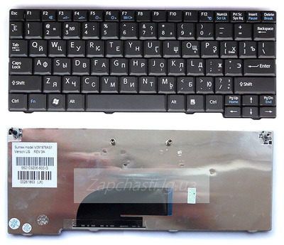 Клавиатура для ноутбука Sony VPC-M / VPCM11M1E/B VPCM11M1E/W VPCM12M1E/L  (черный)