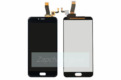Дисплей для Meizu M5/M5 mini + тачскрин (черный) HQ