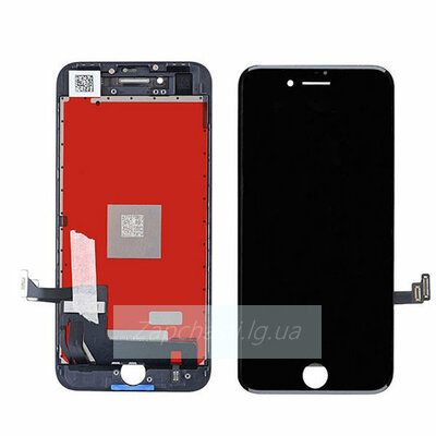 Дисплей для iPhone 8/SE (2020) + тачскрин черный с рамкой MP+