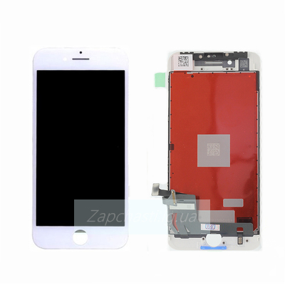 Дисплей для iPhone 8/SE (2020) + тачскрин белый с рамкой (copy LCD)