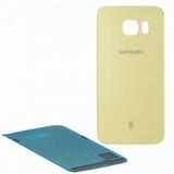 Задняя крышка для Samsung G925 Galaxy S6 Edge (золото)