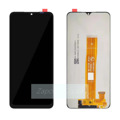 Дисплей для Samsung A022G Galaxy A02 + тачскрин (черный) HQ