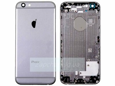 Задняя крышка для iPhone 6 (серый) класс AA