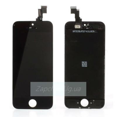 Дисплей для iPhone 5C + тачскрин черный с рамкой ориг