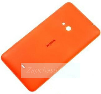 Задняя крышка Nokia 625 Lumia, оранжевая, оригинал (Китай)