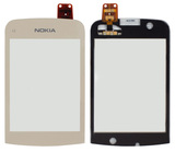 Тачскрин для Nokia C2-02/C2-03/C2-06/C2-07/С2-08, золотистый, оригинал (Китай)
