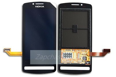 Дисплей для Nokia 700 + тачскрин (черный)