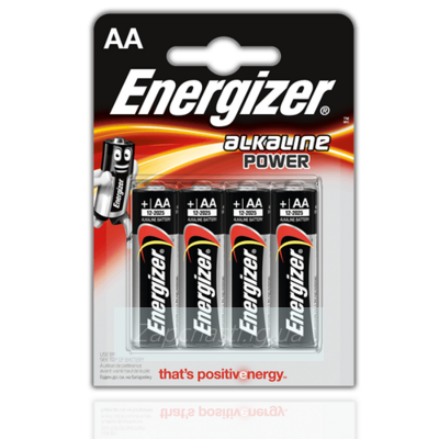 Батарейка Energizer MAX LR6 AA Alkaline 1.5V (4 шт. в блистере)