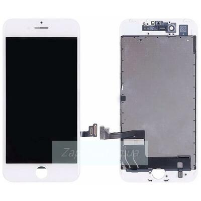 Дисплей для iPhone 7 + тачскрин белый с рамкой MP+