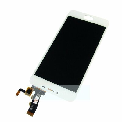 Дисплей для Meizu M5 (M611)/M5 mini + touchscreen, черный, Matte Black, с передней панелью