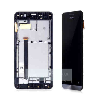 Дисплей для Asus Zenfone 5 (A501CG/A500KL) + тачскрин + рамка (черный) ORIG