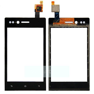 Тачскрин для Sony ST23i Xperia Miro, чёрный