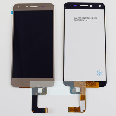 Дисплей для Huawei Y5 II (CUN-U29)/Honor 5A (FPC-T50KA155S2M-2)/Y6II Compact (LYO-L01) (5") + тачскрин (Золотой)