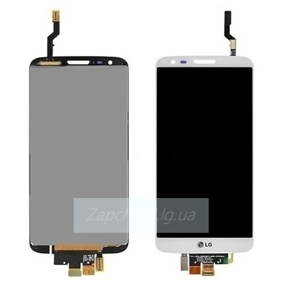 Дисплей для LG D800 G2/D801/D803/LS980/VS980 + touchscreen, белый, 34 pin, оригинал (Китай)