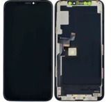 Дисплей для iPhone 11 Pro Max + тачскрин черный с рамкой (Soft OLED)