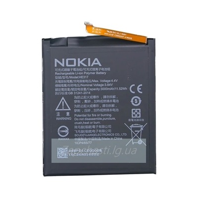 Аккумулятор для Nokia HE317 ( Nokia 6 )