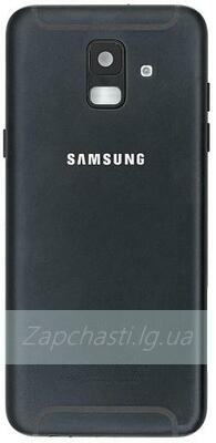 Задняя крышка для Samsung A600F A6 (Черный)