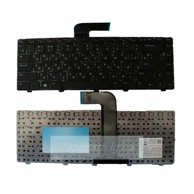 Клавиатура для ноутбука DELL (Inspiron: 5520, M4110, M5040, M5050, N4110, N5040, N5050; Vostro: 1540, 3550; XPS: L502) rus, black