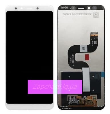 Дисплей для Xiaomi Mi A2/Mi 6X (5,99") + тачскрин (белый)