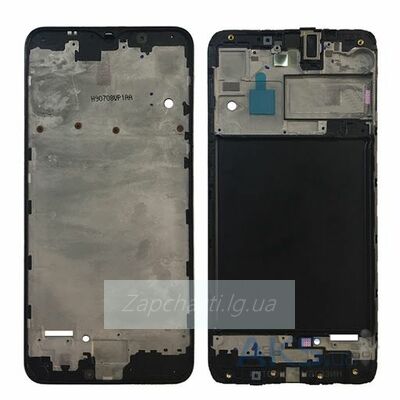 Рамка дисплея для Samsung A105F (A10) Черная