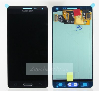 Дисплей для Samsung A500F Galaxy A5 + тачскрин (черный) (OLED)