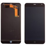 Дисплей для Meizu M1 Note + тачскрин (черный)