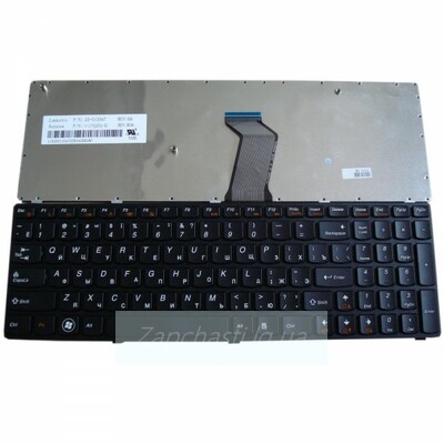 Клавиатура для ноутбука LENOVO (G570, G575, G770, G780, Z560, Z565) rus, black