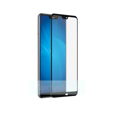 Защитное стекло Премиум для Huawei Honor 8C Черное