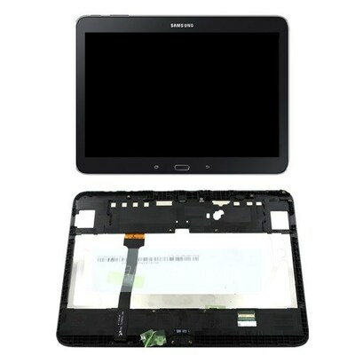 Дисплей для Samsung SM-T531 Galaxy Tab 4 в рамке + тачскрин (черный)