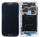 Дисплей для Samsung i9500 Galaxy S 4 + тачскрин + рамка (черный) ОРИГ100%
