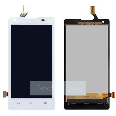 Дисплей для Huawei G700-U10 Ascend + touchscreen, белый
