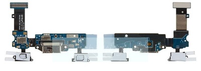 Шлейф для Samsung G900 Galaxy S5, коннектора зарядки, с компонентами