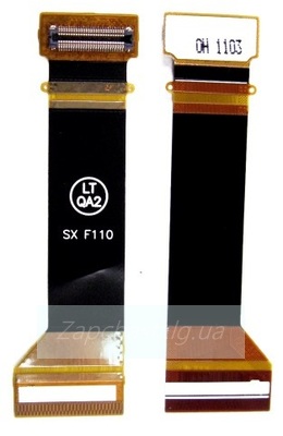 Шлейф для Samsung F110 (с компонентами) LT