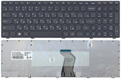 Клавиатура для ноутбука LENOVO (G500, G505, G510, G700, G710) rus, black ORIGINAL