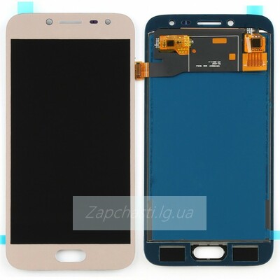 Дисплей для Samsung J250F Galaxy J2 (2018) + тачскрин (золото) (copy LCD)