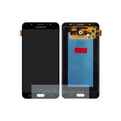 Дисплей для Samsung J710F/DS Galaxy J7 (2016) + тачскрин (черный) (TFT - copy LCD)