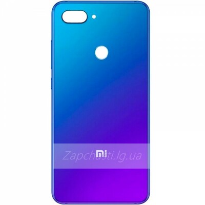Задняя крышка для Xiaomi Mi 8 Lite (синий)