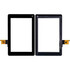 Тачскрин для Huawei Mediapad 7'' (FPC-S72060-1 V04) в рамке (черный)