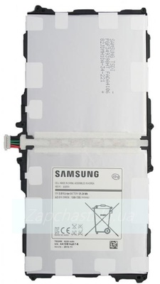 Аккумулятор Samsung P600 Galaxy Note 10.1, P601 Galaxy Note 10.1, P605, T520 Galaxy Tab Pro 10.1, T525 Galaxy Tab Pro 10.1 LTE, (Li-ion 3.8V 8220 мА*ч), #T8220E
