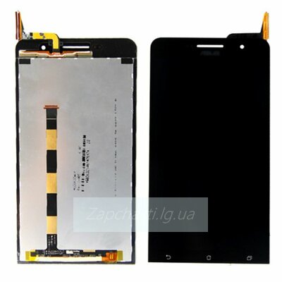 Дисплей для Asus Zenfone 6 (A600CG) + тачскрин (черный) HQ