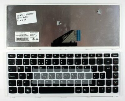 Клавиатура для ноутбука Lenovo IdeaPad U310 (черный)
