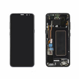 Дисплей для Samsung G950F Galaxy S8 + тачскрин + рамка (черный) ОРИГ100%