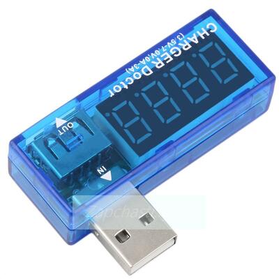 Тестер USB-зарядки Charge Doctor (3,5V-7.0V, 0A-3A)