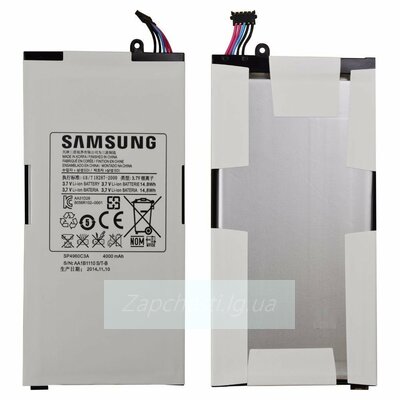 Аккумулятор Samsung P1000 Galaxy Tab SP4960C3A  P1010 Galaxy Tab , Li-ion, 3,7 В, 4000 мАч, #GH43-03508A